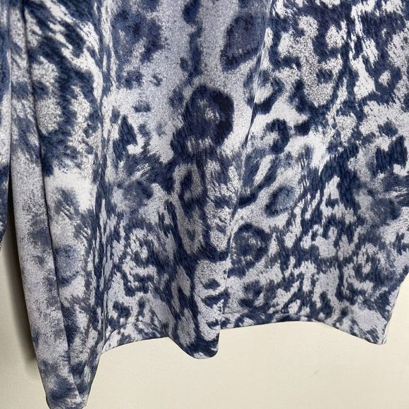 Donatella Cheetah Leopard Print Long Sleeve Mini Formal Dress XS - Picture 11 of 11